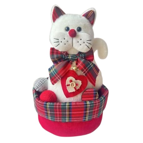 FERMAPORTA IN STOFFA MAXI GATTO COMODO PEZZOLI