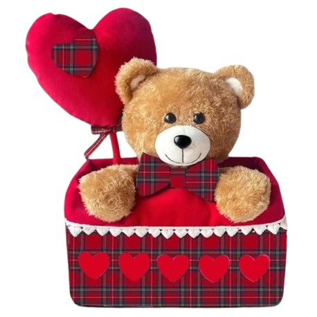 FERMAPORTA IN STOFFA MAXI TEDDY BASKET PEZZOLI