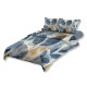 SET TRAPUNTA LENZUOLA COPRILETTO TENDONE FEDERE ARREDO I RASI DI TIFFANY ASTRIEL SGHOME