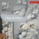 SET TRAPUNTA LENZUOLA COPRILETTO TENDONE FEDERE ARREDO I RASI DI TIFFANY DAISY SGHOME