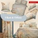 SET TRAPUNTA LENZUOLA COPRILETTO TENDONE FEDERE ARREDO I RASI DI TIFFANY SOLIN SGHOME