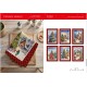 CONFEZIONE 6 PEZZI ASSORTITI STROFINACCI 55X80CM COTONE DIGITALE NATALE TIFFANY XMAS 3 VINGI
