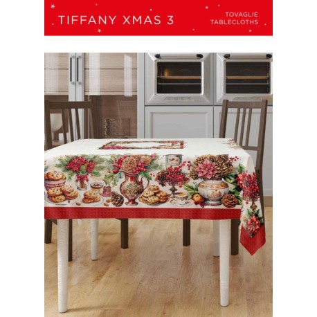 TOVAGLIA COTONE DIGITALE TIFFANY XMAS 3 VINGI