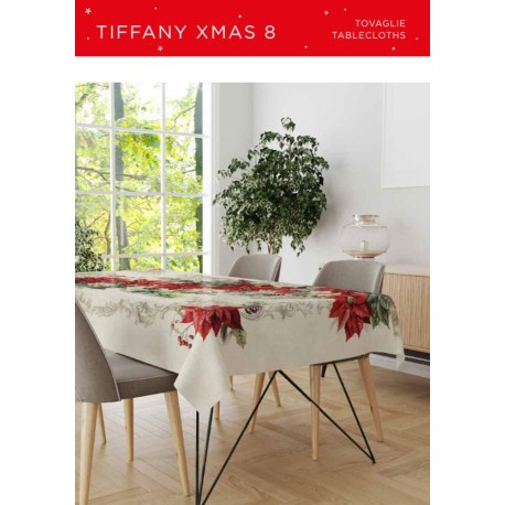 TOVAGLIA COTONE DIGITALE TIFFANY XMAS 8 VINGI