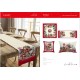 SET CENTRO RUNNER FODERA CUSCINO GOBELIN NATALE CANDY VINGI