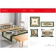 SET CENTRO RUNNER FODERA CUSCINO GOBELIN NATALE GREEN VINGI