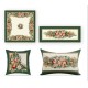 SET CENTRO RUNNER FODERA CUSCINO GOBELIN NATALE GREEN VINGI