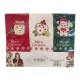 STROFINACCI SPUGNA COTONE RICAMATO CONF. 3 PEZZI NATALE PUPAZZO VINGI