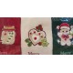 STROFINACCI SPUGNA COTONE RICAMATO CONF. 3 PEZZI NATALE PUPAZZO VINGI