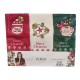 STROFINACCI SPUGNA COTONE RICAMATO CONF. 3 PEZZI NATALE BARATTOLO MERRY VINGI