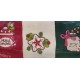 STROFINACCI SPUGNA COTONE RICAMATO CONF. 3 PEZZI NATALE BARATTOLO MERRY VINGI