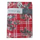 TOVAGLIA ANTIMACCHIA NATALE SCOZZESE ROSSO VINGI