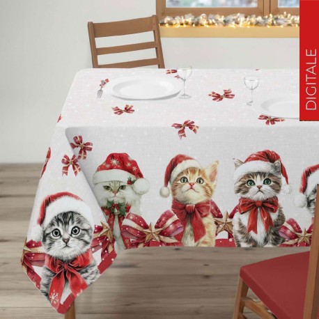 SET CUCINA COTONE DIGITALE NATALE PRISCILLA SGHOME