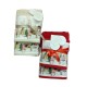 COPPIA SPUGNA ASCIUGAMANO + OSPITE DIGITALE NATALE HOME HELEN