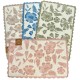 ASSORTITO 6 PEZZI TAPPETO BAGNO SPUGNA 50X80CM ANTISCIVOLO FLEURISTE LOVELY SHABBY GITIESSE