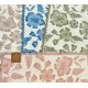 ASSORTITO 6 PEZZI TAPPETO BAGNO SPUGNA 50X80CM ANTISCIVOLO FLEURISTE LOVELY SHABBY GITIESSE