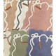ASSORTITO 6 PEZZI TAPPETO BAGNO SPUGNA 50X80CM ANTISCIVOLO POESIA LOVELY SHABBY GITIESSE