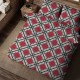 COPRIPIUMINO COTONE TARTAN QUADRIFOGLIO