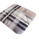 TRAPUNTA INVERNALE MICROFIBRA MATRIMONIALE SCOZZESE MADRAS BEIGE ART DECO