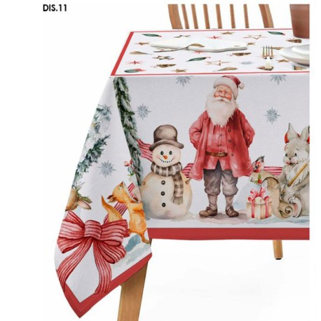 TOVAGLIA COTONE DIGITALE NATALE VIENNA 11 BABBO SOPHIE