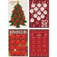 STROFINACCI 50X70CM 12 PEZZI COTONE DIGITALE NATALE CALENDARIO BENNY SGHOME STROFINACCI 50X70CM 12 PEZZI COTONE DIGITALE NATALE CALENDARIO BENNY SGHOME