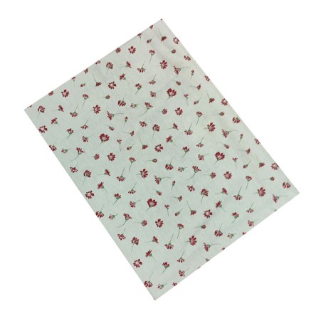 TOVAGLIA MISTO COTONE MIROS MARGHERITA ROSSA PEZZOLI