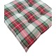 CONFEZIONE 4 PEZZI CUSCINI SEDIE LACCI COTONE TARTAN LUREX PEZZOLI