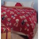 TRAPUNTA INVERNALE MATRIMONIALE VELLUTO SHERPA TEDDY SNOW LOVELY HOME