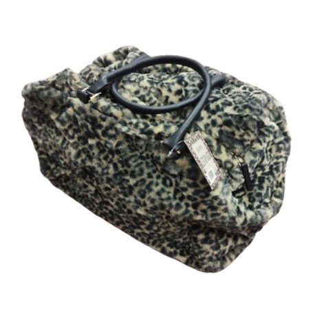 BORSA A MANO PILE LEOPARD PEZZOLI