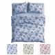 ASSORTITO 4 PEZZI COMPLETO LENZUOLA COTONE MATRIMONIALE DELICATO SAVONA HOME SWEET HOME