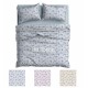 ASSORTITO 4 PEZZI COMPLETO LENZUOLA COTONE MATRIMONIALE DELICATO TORINO HOME SWEET HOME