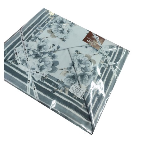 COMPLETO LENZUOLA CALDO COTONE MATRIMONIALE GARDEN CASARREDO