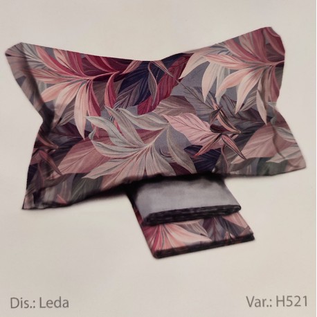 COMPLETO LENZUOLA MATRIMONIALE PERCALLE COTONE LEDA H521 ENRICO COVERI