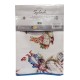 TOVAGLIA ANTIMACCHIA SPLASH PASQUA CONIGLI FRAGOLE LOVELY HOME
