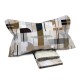 COMPLETO LENZUOLA MATRIMONIALE PERCALLE COTONE MOSIC H912 ENRICO COVERI