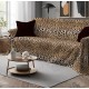 COPRITUTTO COTONE DISEGNO LEOPARDATO QUADRIFOGLIO