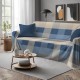 COPRITUTTO TELO ARREDO COTONE SCOTLAND QUADRIFOGLIO
