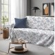 COPRITUTTO TELO ARREDO COTONE PETALO QUADRIFOGLIO