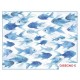 TOVAGLIA ANTIMACCHIA DIGITALE KIKI MARE PESCI SGHOME