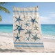 TELO MARE PAREO FOUTA 100X200CM STELLE MARINE PEZZOLI