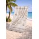 TELO MARE PAREO FOUTA 100X200CM CORALLO PEZZOLI