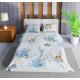 COMPLETO LENZUOLO COPRILETTO MATRIMONIALE DIGITALE DREAMS PESCI CORALLI LOVELY HOME