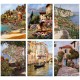 CONFEZIONE 6 PEZZI ASSORTITI STROFINACCI 50X70CM COTONE DIGITALE TIFFANY 22 VINGI