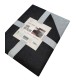 TRAPUNTINO MICROFIBRA TERMOSALDATO BICOLORE JOIN LOVELY HOME NERO