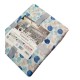 TRAPUNTINO MICROFIBRA TERMOSALDATO STAMPATO CHALLENGE BOLLE 50 LOVELY HOME AZZURRO