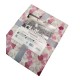 TRAPUNTINO MICROFIBRA TERMOSALDATO STAMPATO CHALLENGE BOLLE 50 LOVELY HOME ROSA