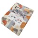 TRAPUNTINO MICROFIBRA TERMOSALDATO STAMPATO CHALLENGE MEZZELUNE 46 LOVELY HOME ARANCIO