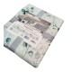 TRAPUNTINO MICROFIBRA TERMOSALDATO STAMPATO CHALLENGE FOGLIE 52 LOVELY HOME VERDE