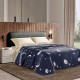 TRAPUNTINO MICROFIBRA TERMOSALDATO STAMPATO CHALLENGE LUNA STELLE 56 LOVELY HOME