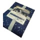 TRAPUNTINO MICROFIBRA TERMOSALDATO STAMPATO CHALLENGE LUNA STELLE 56 LOVELY HOME